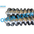 130/21 Double Parallel Screw and Barrel for PVC Pipe, Sheet, Profiles Extruder