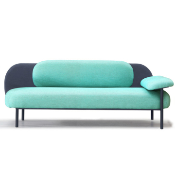 Greenfield 3-Seater Modern Minimalist Nordic Office Lounge Sofa Set