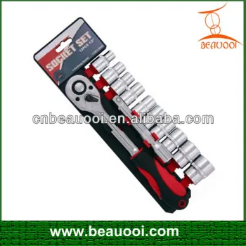12pcs 1/2" socket wrench tool set