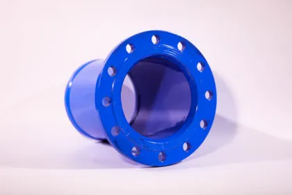Plastic coated steel pipe