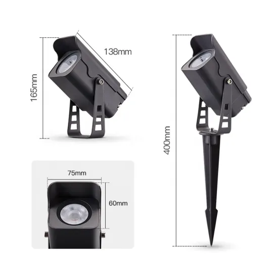 IP65 Waterproof Garden Spot Light 3W COB LED Outdoor Spike Light