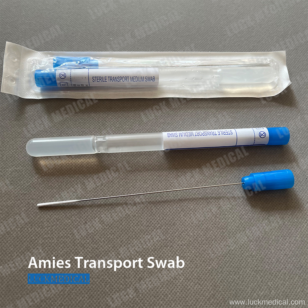 Disposable Cary-Blair Swab with Medium