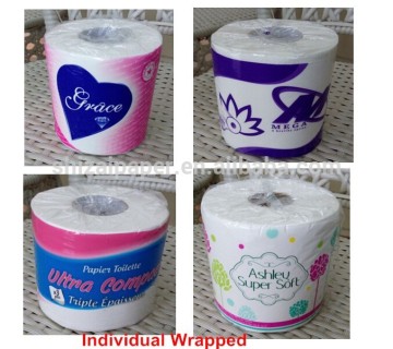 toilet paper rolls printed paper recycle paper 10rolls per pack