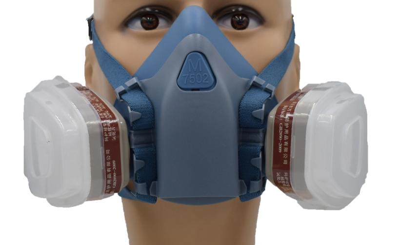 Half Facepiece Silicone Mask Respirator 7502
