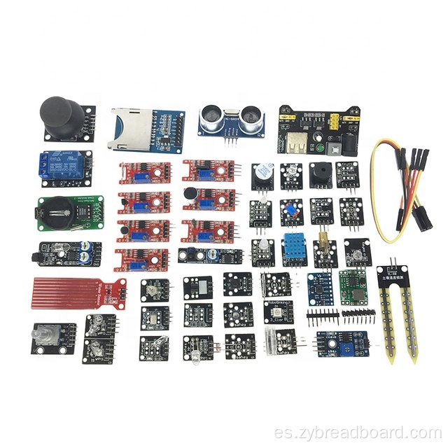 Electrónica 45 en 1 kit de sensor de módulos