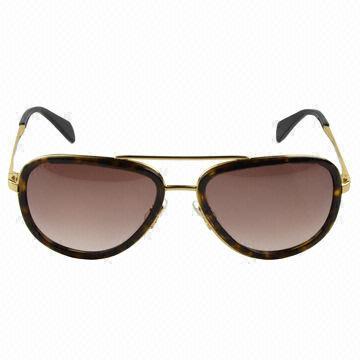 2014 Classic Metal Sunglasses in Tortoise, Customized Logos Available