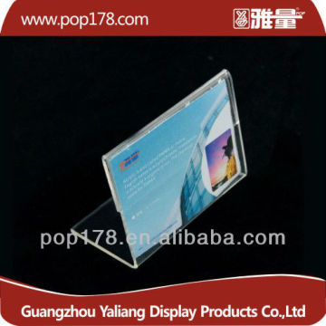 Acrylic Price or Sign Holder for Hotel ,Supermarket ,Exhibition