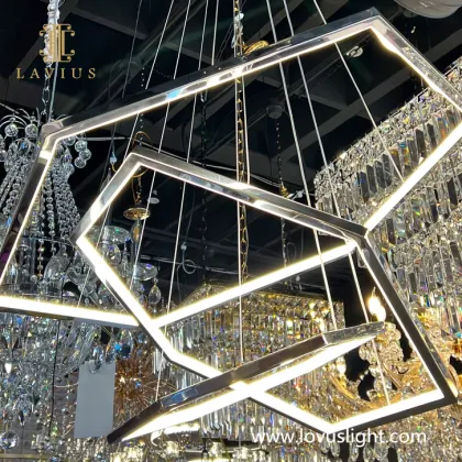 Technology sense creative custom decorative chandelier New hotel theme chandelier