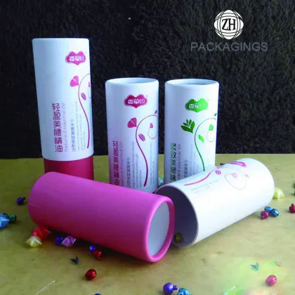 Cosmetic package round boxes cosmetic tube