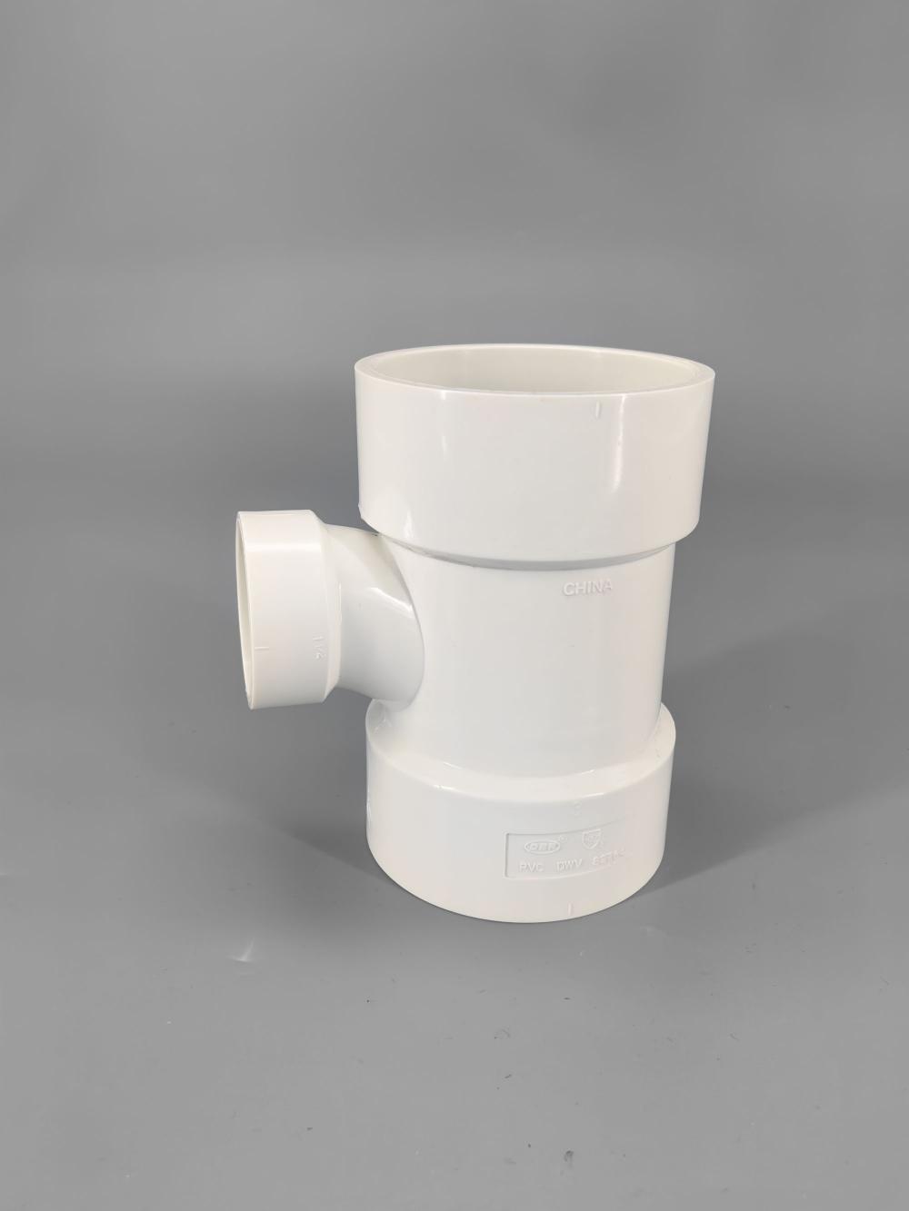 PVC pipe fittings 3X3X1.5 inch SANITARY TEE REDUCING