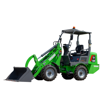 Forklift elétrica de 4 rodas com carregador de bateria e controlador Lihua