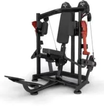 plate loaded strength fitness arm curl machine