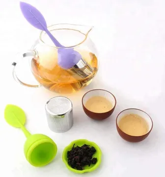 Silicone Handle Stainless Steel Tea Infuser
