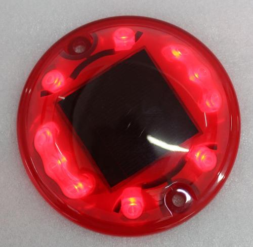 Round Outdoor Waterproof ​pc led solar road stud