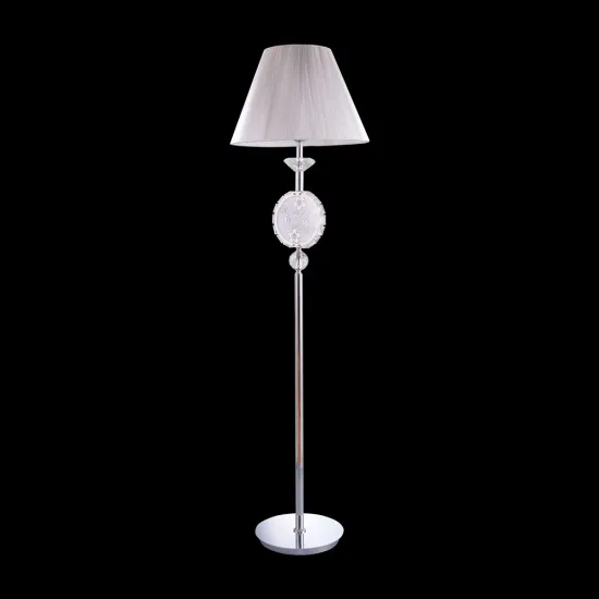 modern LED crystal floor lamp
