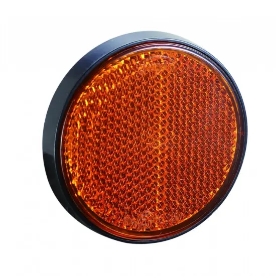 Backup UV PC Trailer Round Reflectors