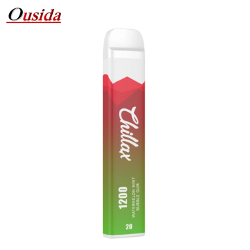 OEM disposable ecigs wholesale Chillax 1200