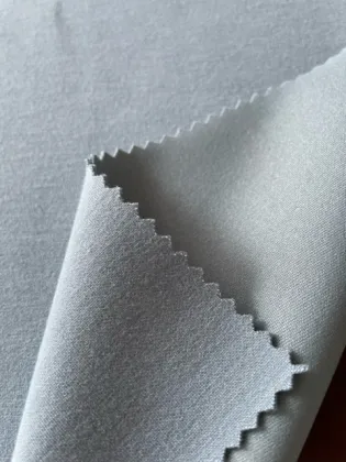 polyester rayon sandwich scuba fabric for lady's