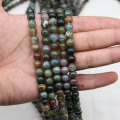 Craft Round Natural Indian Agate for Jewelry Making