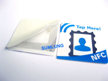 NFC Tag Sticker NTAG213 for ALL phones and tablets offer FREE logo printing