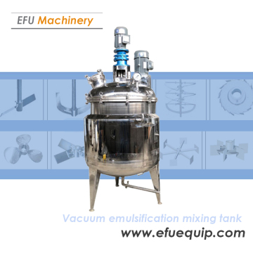 Vacuum Emulsification Mixing Tank