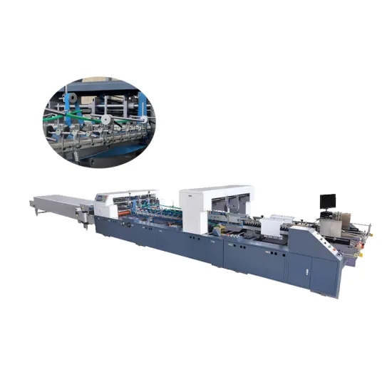 Automated Paper Box and Envelope Production: Gluing Machine and Folding Solutions