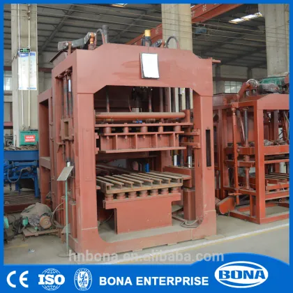 China new fully automatic hydraulic press type brick production hydraform brick machine