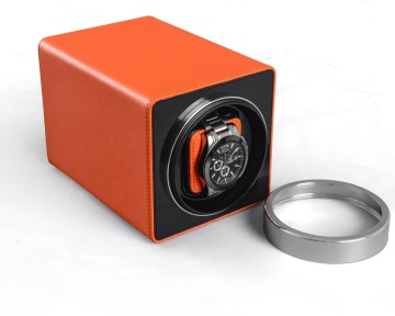 Retro Watch Winder: Fully Automatic Rotation Single Head Watch Display with Upper Chain Megger Motor Box