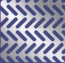Perforated metal sheet