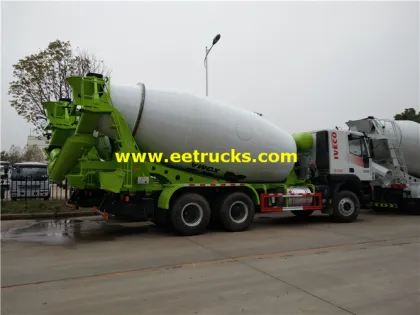 12m3 Hongyan Concrete Cement Mixer Trucks