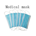 Meltblown non-woven 3 layers civilian protective mask