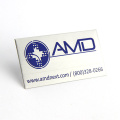 Custom Brushed Stainless 3M Adhesive Metal Nameplate