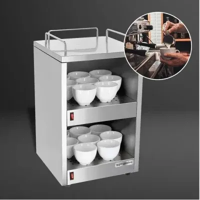 Stainless Steel Commercial Electric Plate/Cup Warmer Cabinet for Coffee Shop