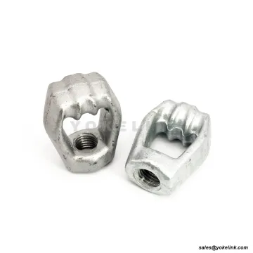 Heavy Duty Triple Eye Guying Nut | PISA Nut | IEEE C135.80 Hardware