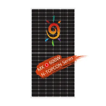 Rosenpv 600W BC Solar Panel Half 144 Cells 600 Watt PV Module
