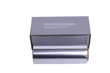 Silver aluminium foil for hairdressing perm and dyeing