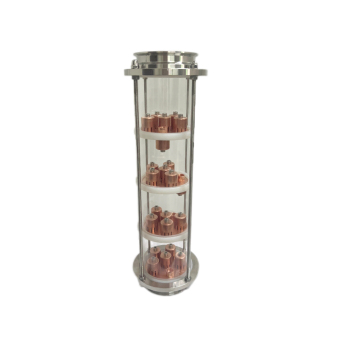 4 Inch Glass Red Copper Bubble Plate
