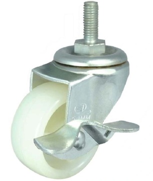 1,25 "Micro Duty White pp Drehzauberer Rad