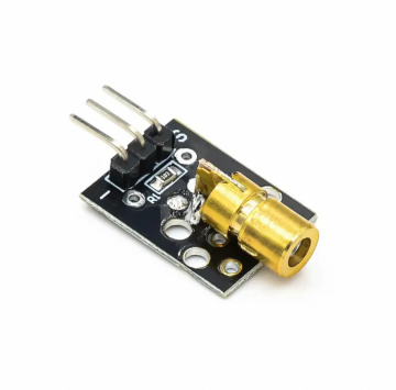 650nm Laser Sensor Module 6mm 5V 5mW Red Laser Dot Diode Copper Head