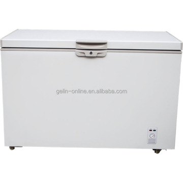 388L Single Top Open Door Horizontal Supermarket Chest Deep Freezer