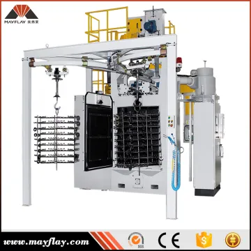Mayflay Hanger Shot Blasting Machine / Shotblaster For Rust Removal
