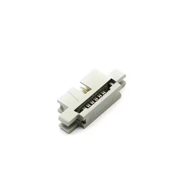 2.54mm Pitch IDC Type Box Header With Metal Lacth 6P-64P (2)
