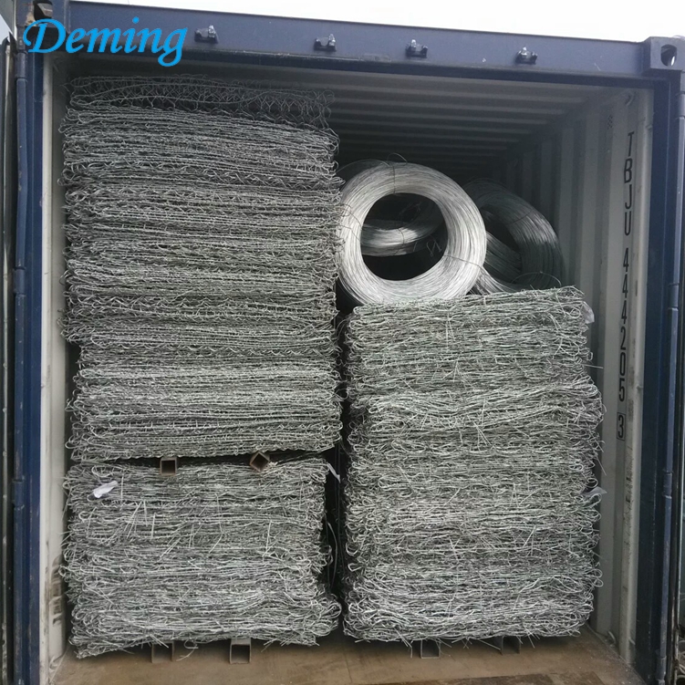 High Quality Galvanized or PVC Coated Gabion Box for sale