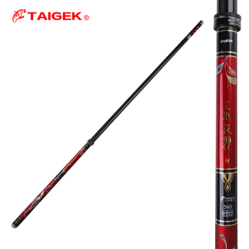 Taigek Wholesale 6h Carp Fish Hard Carbon Telescopic Rod -Super Light Taiwan淡水釣り竿