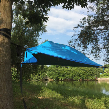 Tenda impermeabile di lusso con rete da zanzare e amaca antimosquito per campeggio all'aperto