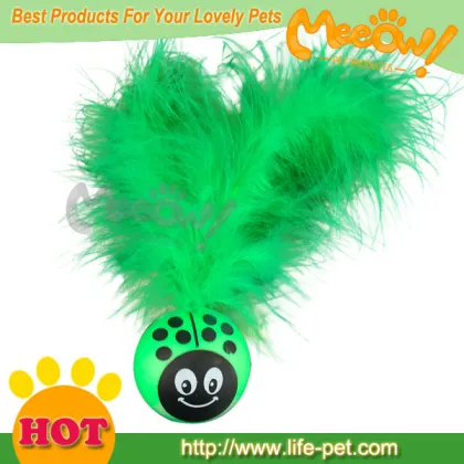 Shuttlecock da bird cat toy