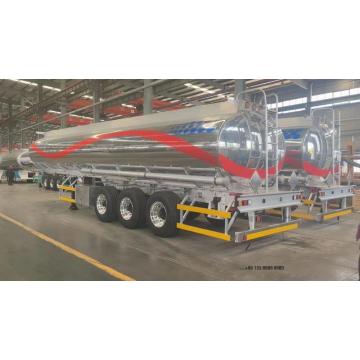 Aluminum Alloy Fuel Oil Diesel Tank Semi Trailer