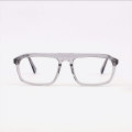 Oversize Trendy Acetate Unisex Blue Light Eyeglasses