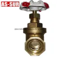 مزورة BSP NPT Thread PEX Brass Gate Valves