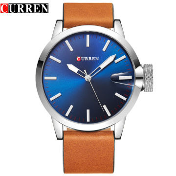 Fashion Leather Strap Quartz Wrist Watches Men